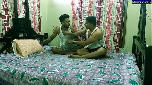 Indian beautiful hot threesome sex! Best Hindi group sex